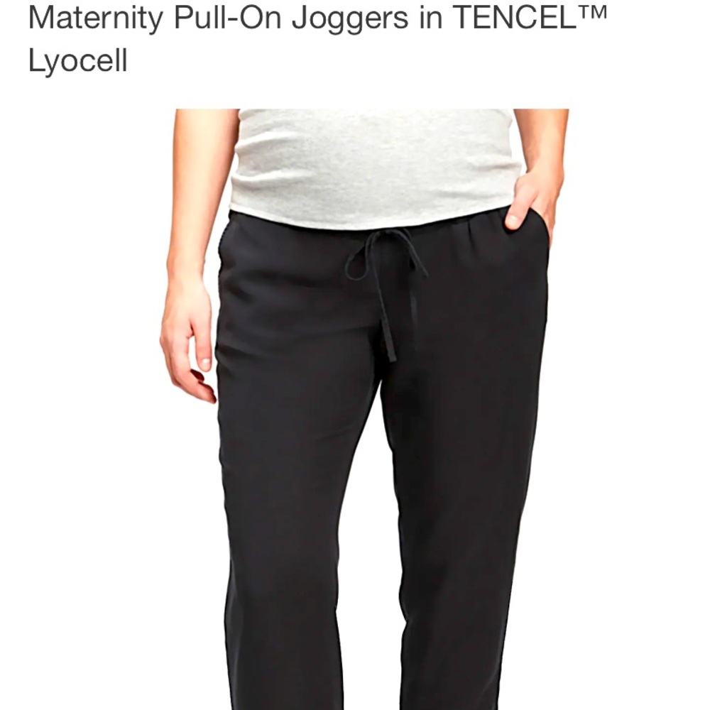 GAP maternity tencil joggers (Small)